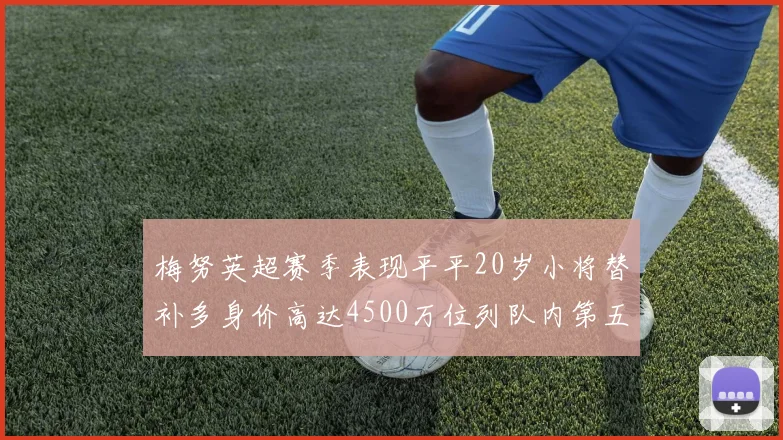 梅努英超赛季表现平平20岁小将替补多身价高达4500万位列队内第五